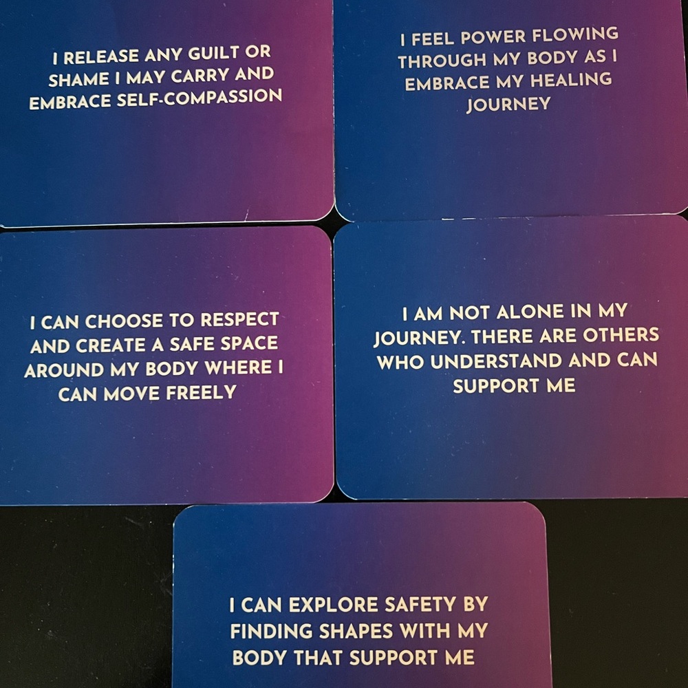 Inspirational Affirmation Cards